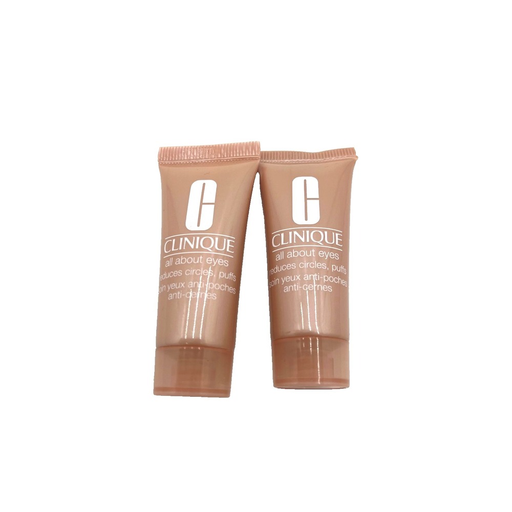 Clinique All About Eyes Reduces Circles Puffs‎ 0.5 oz / 15 ml Set of 2